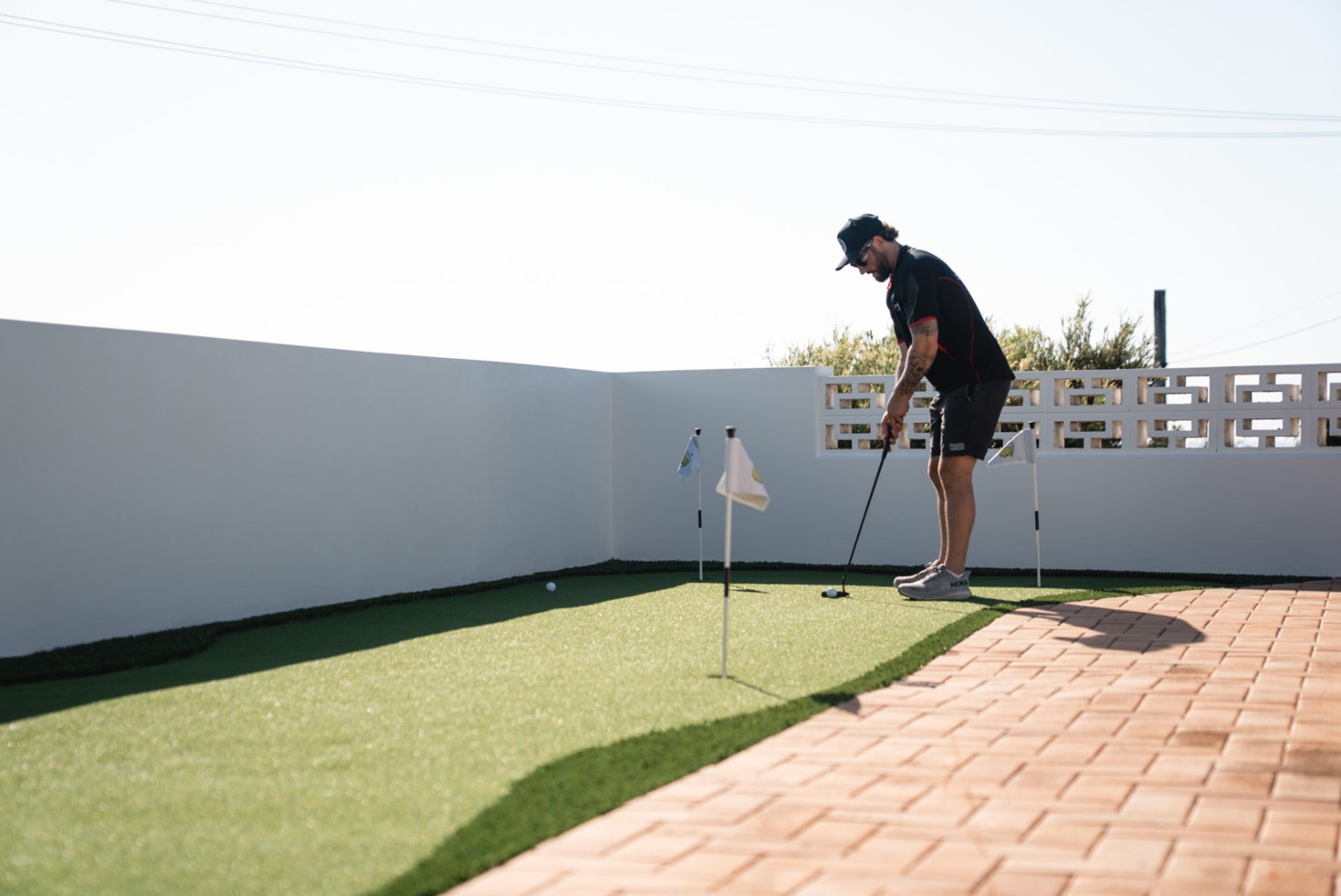 Supplied and installed by Sutto's Putting greens